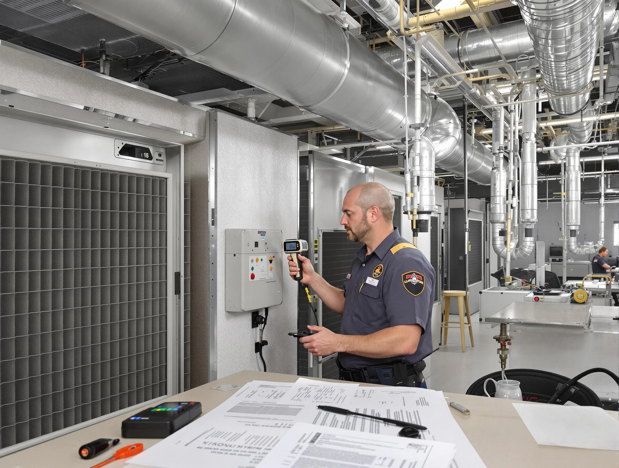 Professional filter system inspection by Swissvale Air Duct Cleaning in Swissvale