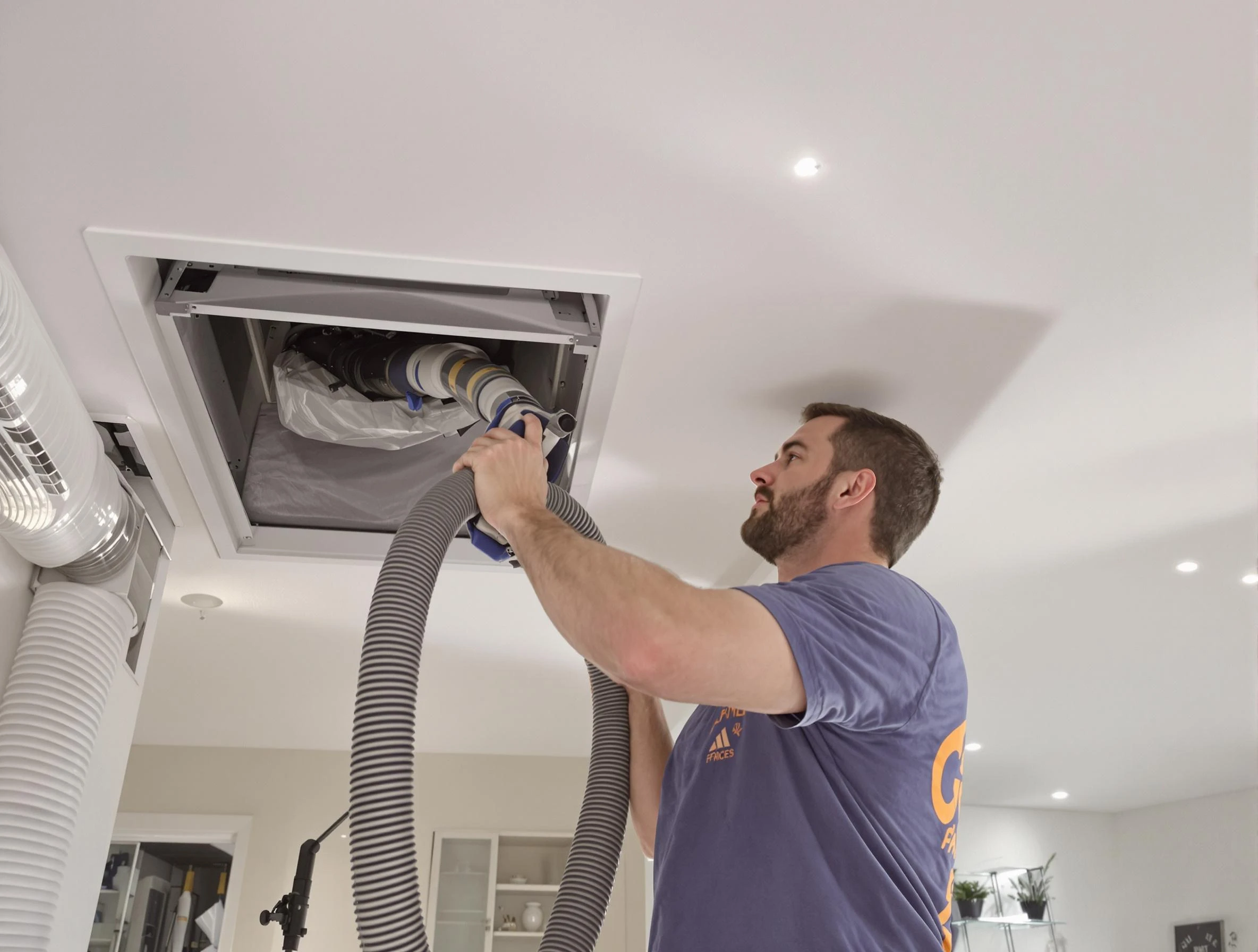 Precision indoor duct cleaning by Swissvale Air Duct Cleaning in Swissvale