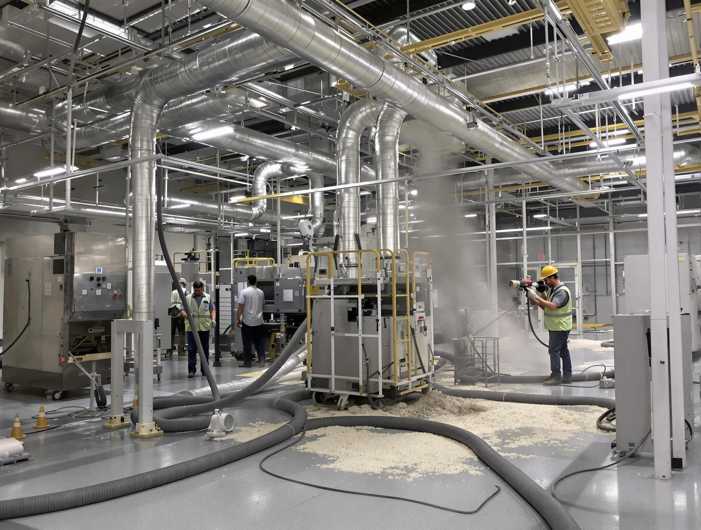 Heavy-duty industrial duct cleaning by Swissvale Air Duct Cleaning in Swissvale